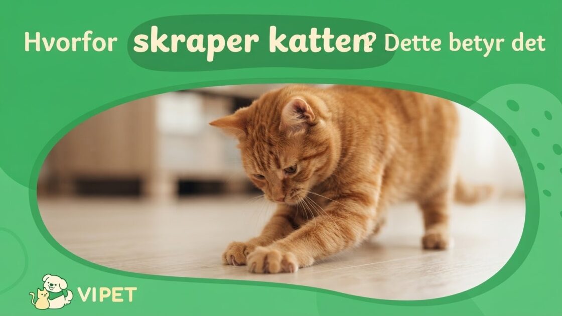 Hvorfor skraper katten på gulvet? Dette betyr det
